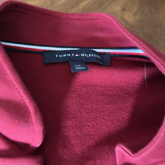 Women's Red Military Style Jacket - Picture 2 of 3